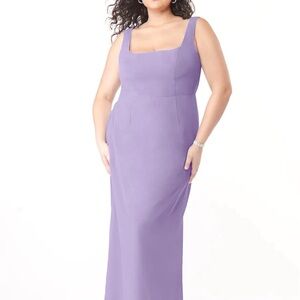 Azazie Lilac Sleeveless Maxi Dress